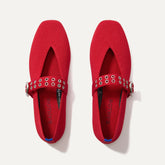 The Max Buckle Mary Jane - Cherry