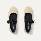 The Kids Tux Bow Mary Jane - Ivory