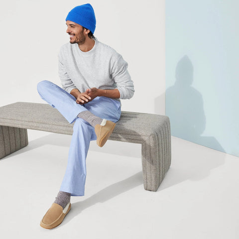 The Men's Slipper - Nutmeg