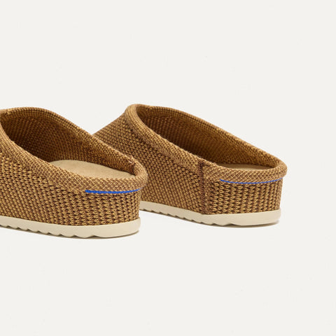 The Casual Clog - Wheat Raffia-Knit
