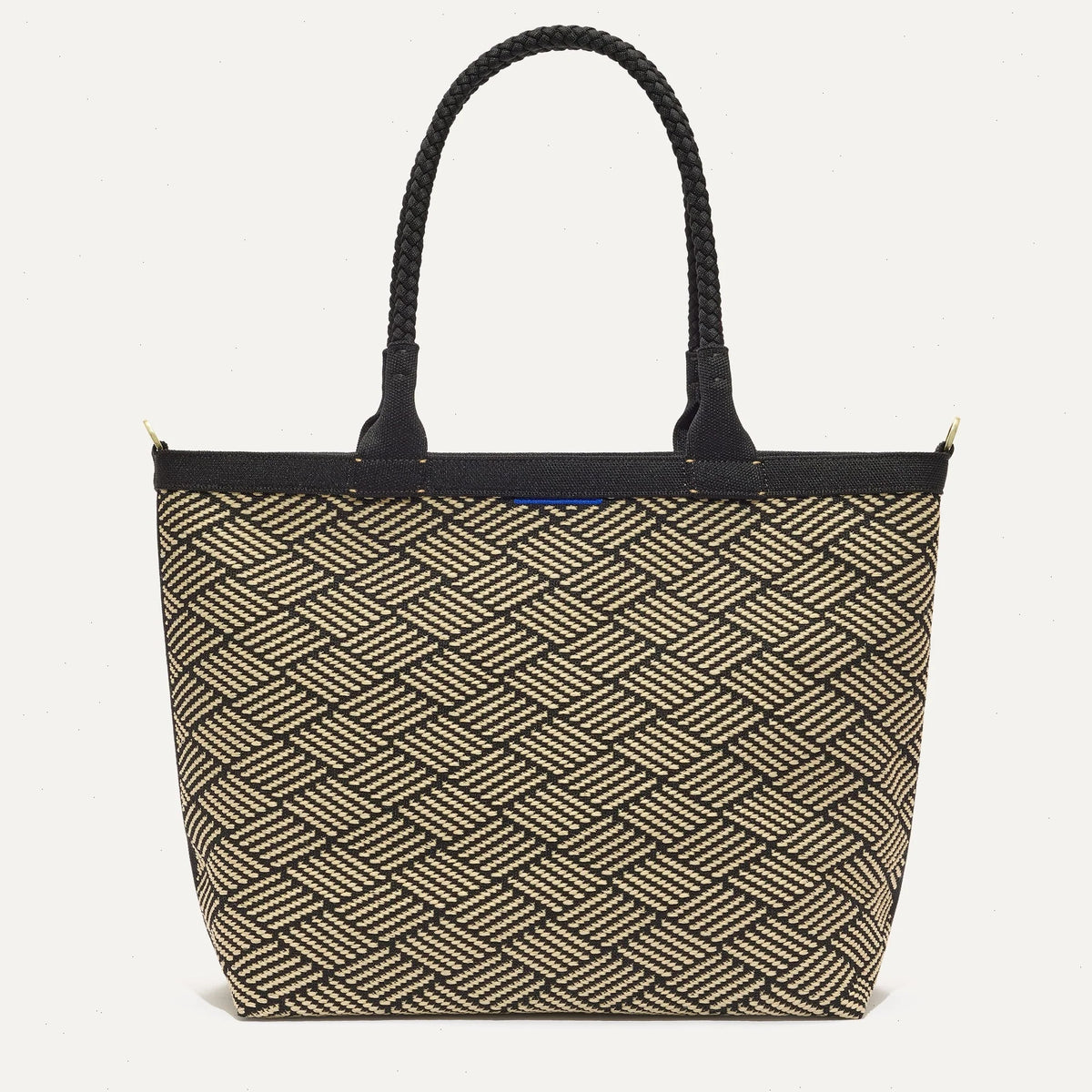 The Lightweight Zip Tote - Polar Zig Zag