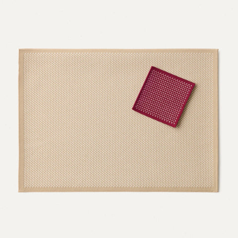 The Coaster (Set of 4) - Paprika