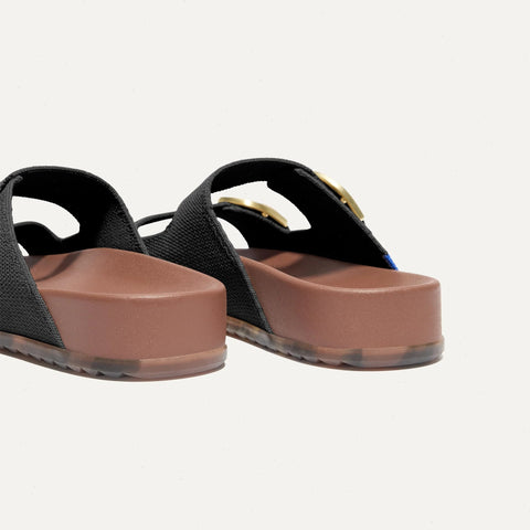 The Buckle Slide - Black