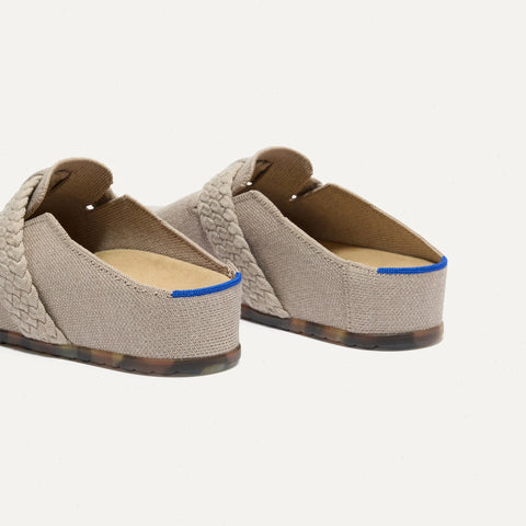 The Braid Clog - Dove